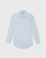Load image into Gallery viewer, Otto Handmade Sport Shirt in Blue/Green Gingham Poplin
