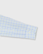 Load image into Gallery viewer, Otto Handmade Sport Shirt in Blue/Green Gingham Poplin
