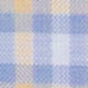 Otto Handmade Sport Shirt in Sky/Peach/White Check Poplin