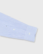 Load image into Gallery viewer, Otto Handmade Sport Shirt in Heather Sky Stripe Cotolino
