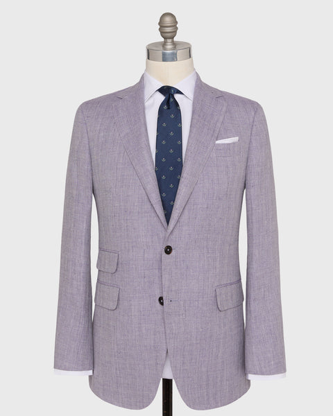 Kincaid No. 2 Jacket in Lavender Herringbone | Sid Mashburn | Shop