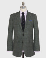 Load image into Gallery viewer, Virgil No. 4 Jacket in Sage/Slate/Flax Plaid Hopsack
