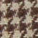 Chocolate/Oat Houndstooth Hopsack