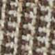 Side-Tab Dress Trouser in Chocolate/Flax Glen Plaid Hopsack