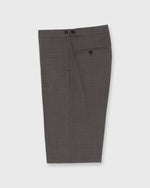 Load image into Gallery viewer, Side-Tab Dress Trouser in Mocha Tropical Wool
