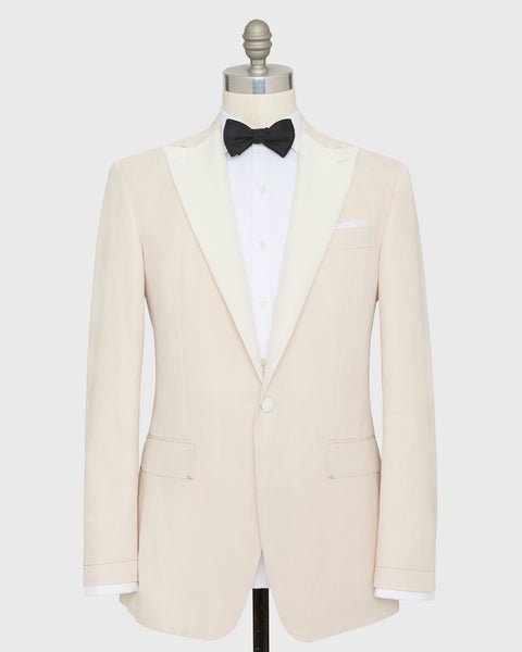 Kincaid No. 3 Tuxedo in Bone Cotolino Canvas | Shop Sid Mashburn