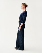 Load image into Gallery viewer, Lindy Trouser Jean in Indigo Stretch Denim
