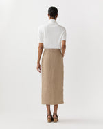 Load image into Gallery viewer, Tyler Skirt in Flax Linen Twill
