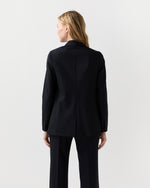 Load image into Gallery viewer, Concetta Jacket in Navy 3-Ply Plainweave
