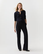 Load image into Gallery viewer, Lane Pant in Navy 3-Ply Plainweave
