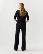 Load image into Gallery viewer, Lane Pant in Navy 3-Ply Plainweave
