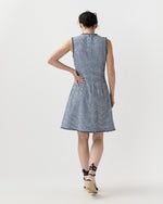 Load image into Gallery viewer, Blythe Dress in Blue/Multi Bouclé Knit
