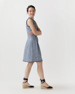 Load image into Gallery viewer, Blythe Dress in Blue/Multi Bouclé Knit
