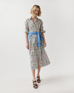 Load image into Gallery viewer, Classic Shirtwaist Dress in Alabaster/Multi Tapestry Liberty Fabric
