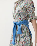 Load image into Gallery viewer, Classic Shirtwaist Dress in Alabaster/Multi Tapestry Liberty Fabric
