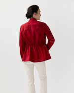 Load image into Gallery viewer, M65 Jacket in Red Dry Waxed Poplin
