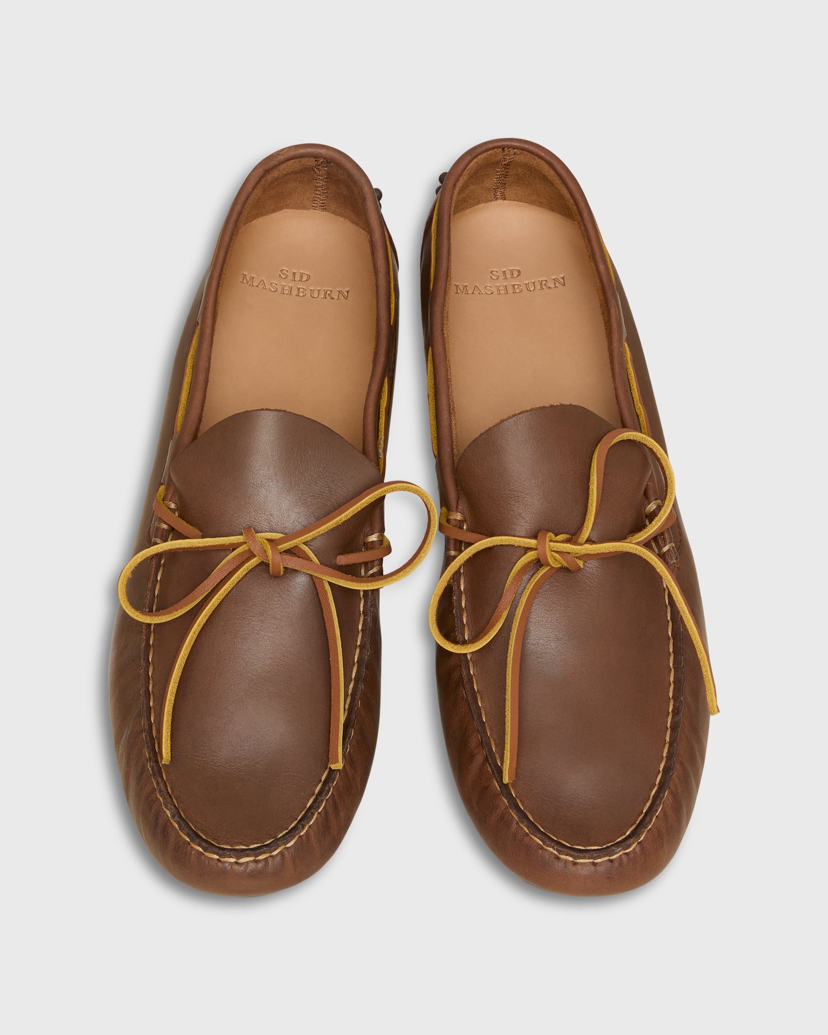 Driving Moccasin in Chocolate Leather | Shop Sid Mashburn