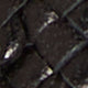 Black Woven Leather