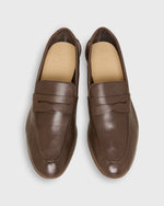 Load image into Gallery viewer, Mia Loafer in Dark Brown Leather
