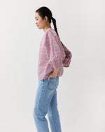 Load image into Gallery viewer, Victoria Blouse in Pink Wiltshire Bud Liberty Fabric
