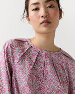 Load image into Gallery viewer, Victoria Blouse in Pink Wiltshire Bud Liberty Fabric
