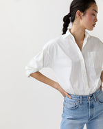 Load image into Gallery viewer, Weekender Shirt in Natural Cotton/Nylon Poplin
