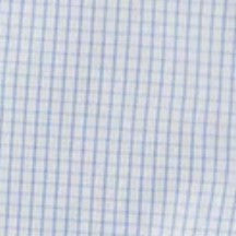 Becca Shirt in Blue Small Graph Check Poplin