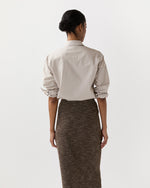 Load image into Gallery viewer, Western Shirt in Sand Poplin
