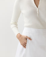 Load image into Gallery viewer, Sophia Skirt in White Poplin

