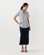 Load image into Gallery viewer, Scout Shirt in Ivory/Blue Bonis Provençal Printed Poplin
