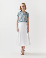 Load image into Gallery viewer, Scout Shirt in Blue/Multi Poppy And Daisy Liberty Fabric

