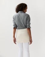 Load image into Gallery viewer, Tomboy Club Popover Shirt in Navy Micro Gingham Poplin
