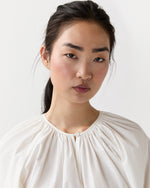 Load image into Gallery viewer, Genevieve Dress in Off-White Paperweight Stretch Poplin
