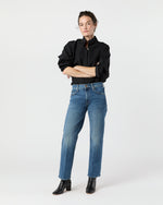 Load image into Gallery viewer, The Mid Rise Rambler Zip Ankle Jean in Tambourine Man
