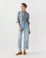 Load image into Gallery viewer, The Dodger Button Hover Cuff Jean in I Could Care Less
