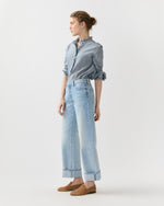 Load image into Gallery viewer, The Dodger Button Hover Cuff Jean in I Could Care Less
