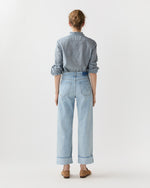 Load image into Gallery viewer, The Dodger Button Hover Cuff Jean in I Could Care Less

