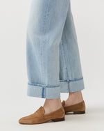 Load image into Gallery viewer, The Dodger Button Hover Cuff Jean in I Could Care Less

