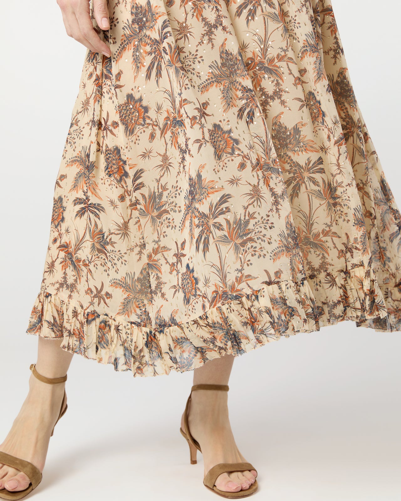 Rosamunde Dress in Cameo