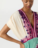 Load image into Gallery viewer, Accordion Dress in Regalia
