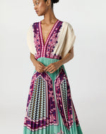 Load image into Gallery viewer, Accordion Dress in Regalia
