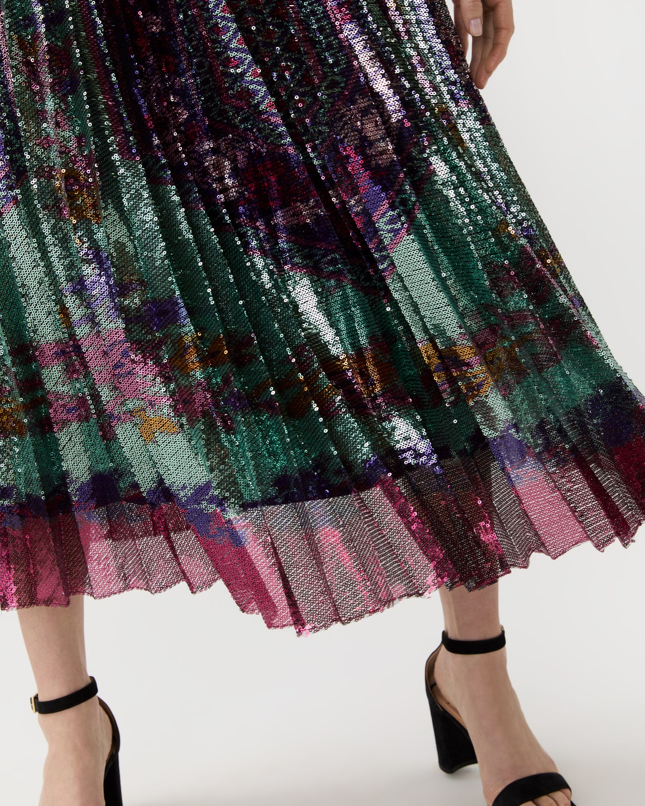 Accordion Skirt in Regalia