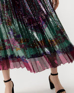 Load image into Gallery viewer, Accordion Skirt in Regalia
