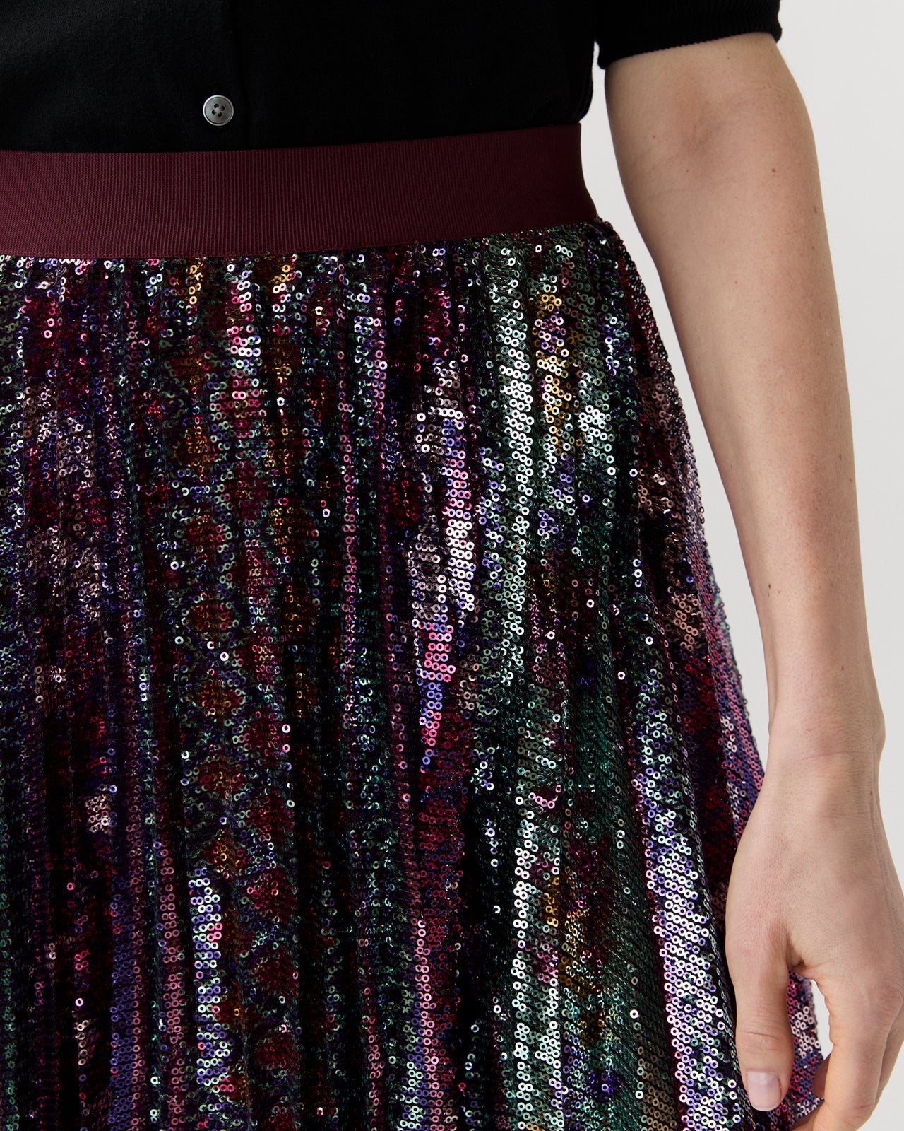 Accordion Skirt in Regalia