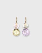 Load image into Gallery viewer, Extra Small Gem Incandescence Earrings in Pastel Multicolored

