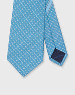 Load image into Gallery viewer, Silk Print Tie in Blue Sport
