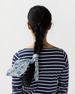 Load image into Gallery viewer, Anyway Scarf in Blue/Multi Felicite Liberty Fabric
