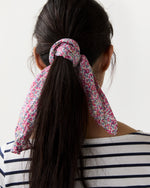 Load image into Gallery viewer, Anyway Scarf in Pink Wiltshire Bud Liberty Fabric
