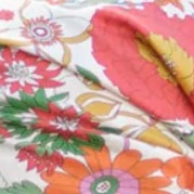 Medium Hand-Rolled Silk Scarf in Sixty Liberty Fabric Silk Twill