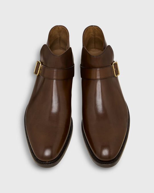 Monk Boot in Espresso Calfskin